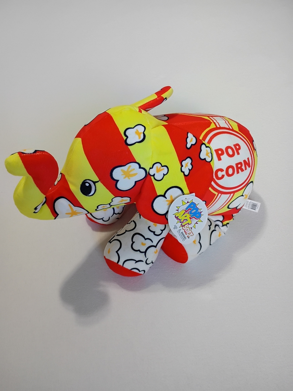 Pop Art Soft 16" Mammoth Cornelius Popcorn Elephant Plush Toy Stuffed Animal NWT